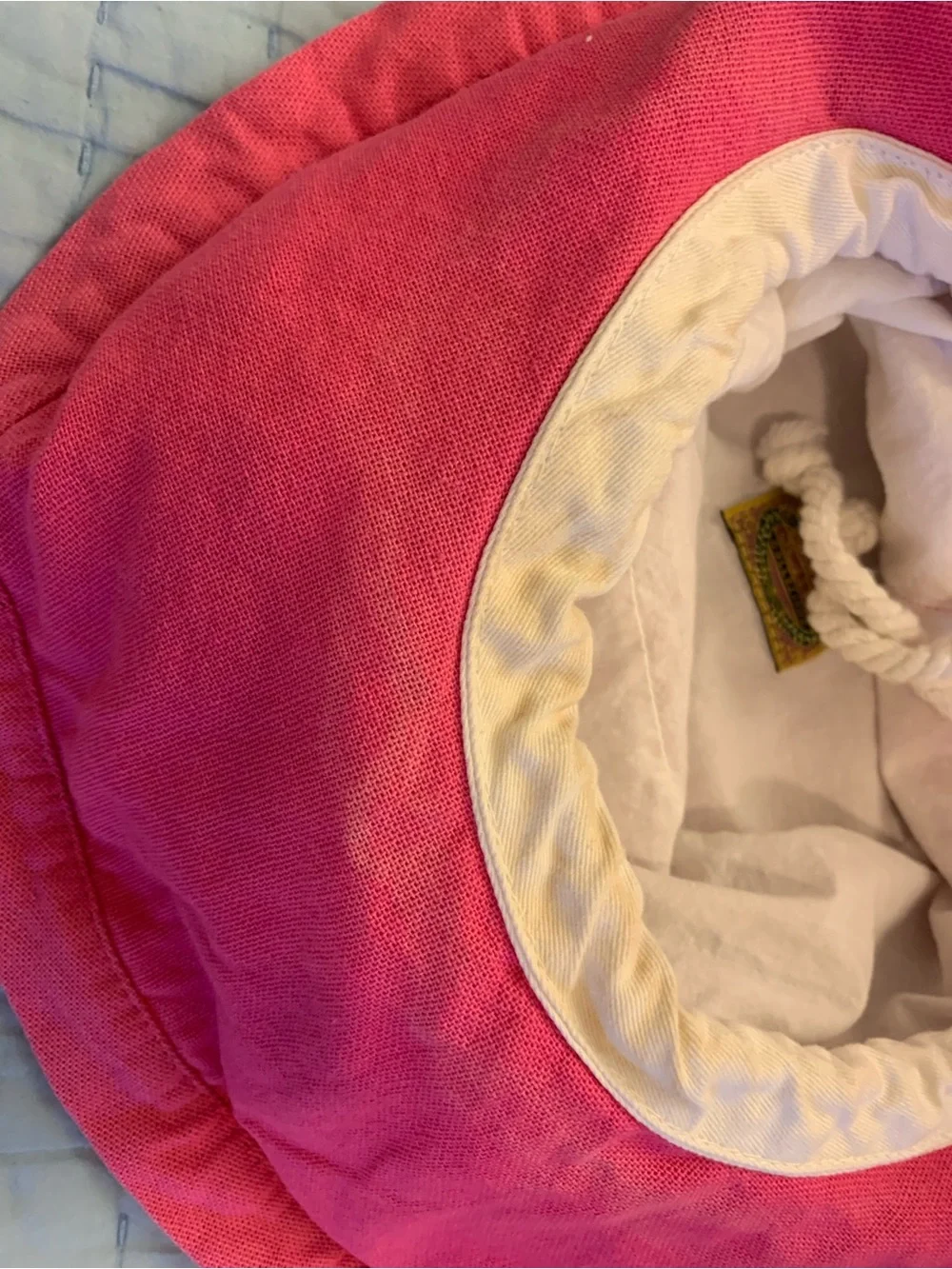 Pink Scala Bucket Hat (WITH FLAWS)